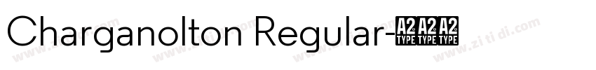 Charganolton Regular字体转换